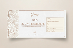 Buono acquisto. Scegli tu il suo valore.