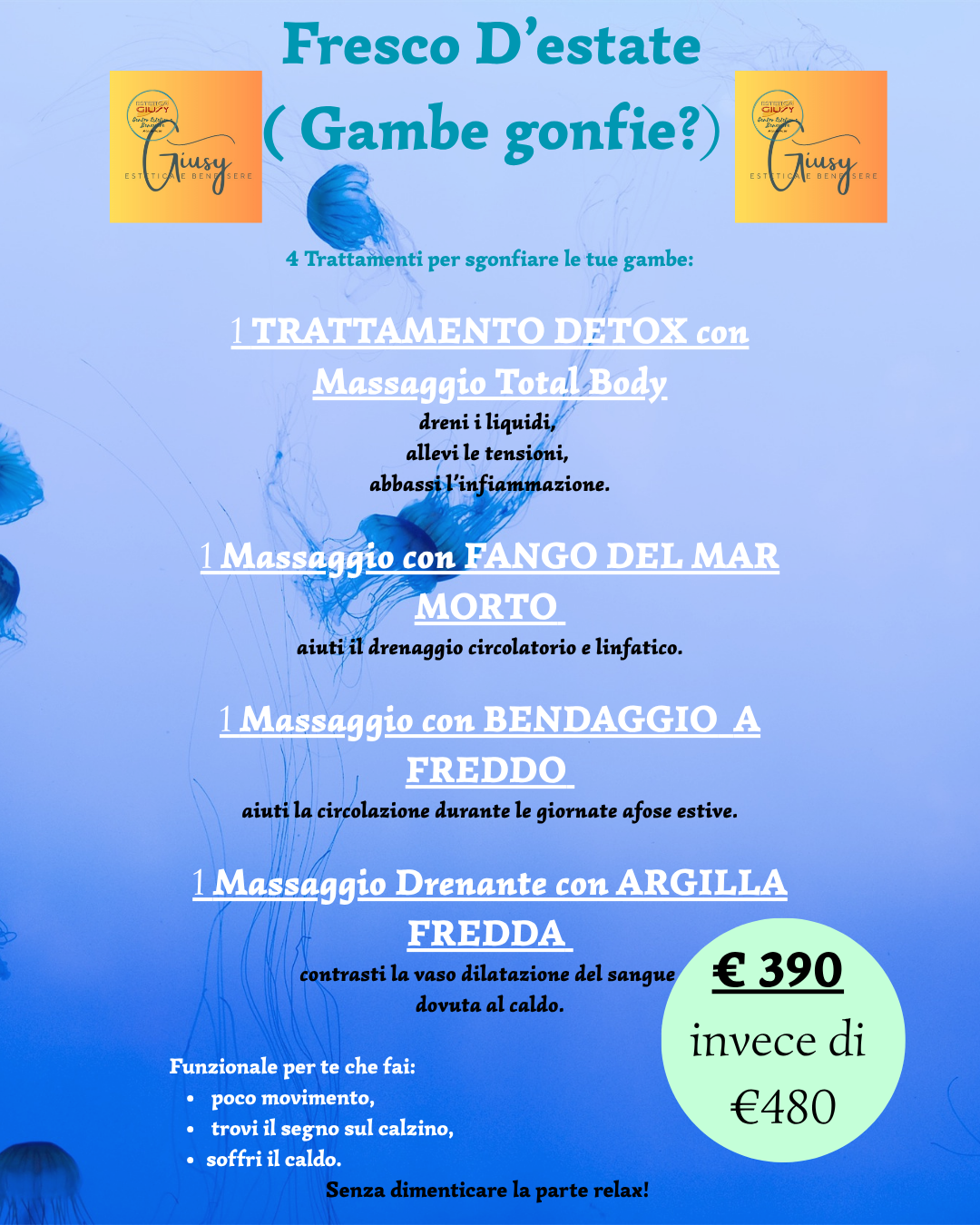 Fresco D'estate: 4 Trattamenti per le tue gambe