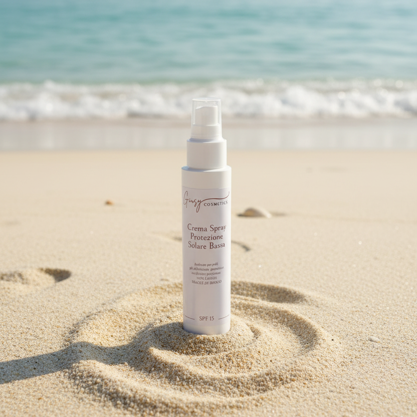 Crema Spray Protezione Solare Bassa SPF 15
