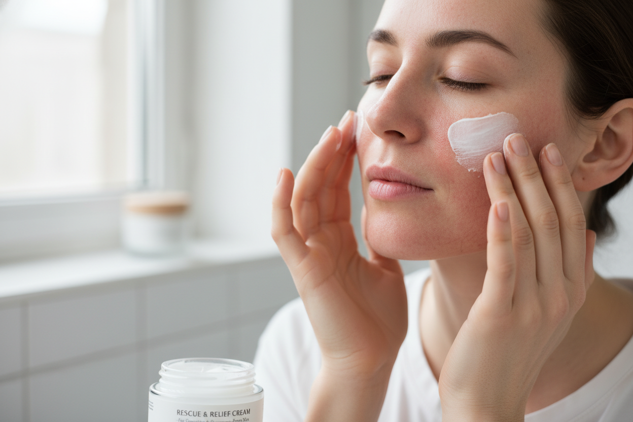 piu macchie sul viso per mettere in evidenza la categoria di destinazione