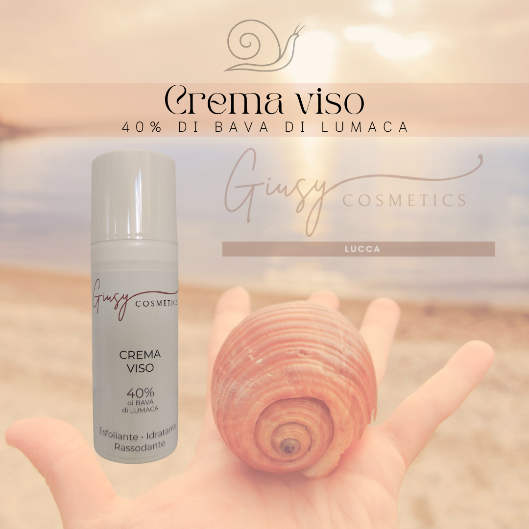 Crème visage à la bave d'escargot